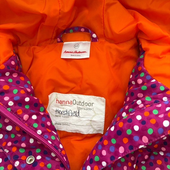 Hanna Andersson Purple Polka Dot Jacket - Picture 4 of 6